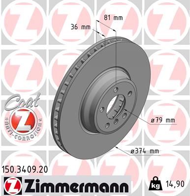 Bremsscheibe-COAT-Z