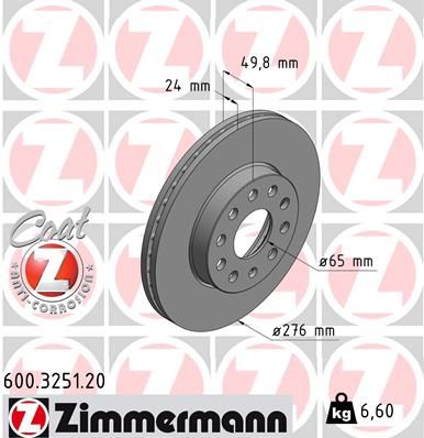 Bremsscheibe COAT Z