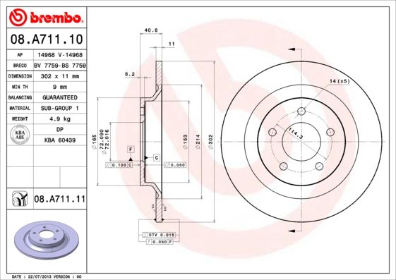 Bremsscheibe-COATED-DISC-LINE